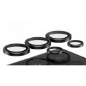 Samsung Galaxy S25 Ultra Ring Camera Protective Tempered Glass Black