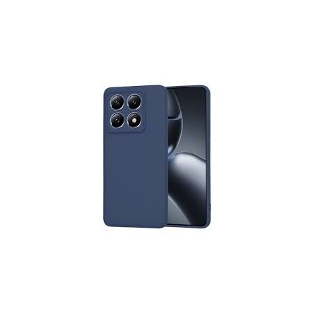 Xiaomi 14T Pro 5G Silicone Case Full Camera Protection Dark Blue