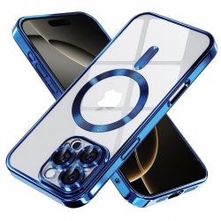 IPhone 16 Pro Max Ultra Hybrid Matte Back Cover Case Blue
