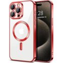 IPhone 16 Pro Max Luxury MagSafe Case Red
