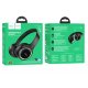Hoco W41 Stereo Headphone With Mic Bluetooth 5.3 Earphone Music Headset Game Sport Headphone Black