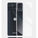 Motorola Moto E22 Silicone Case Full Camera Protection Transperant