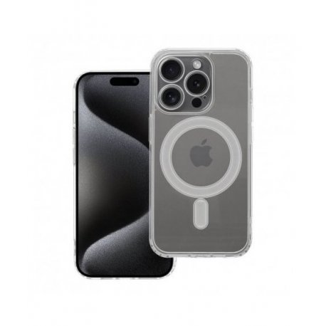 IPhone 14 Pro Max Silicone Dream Eco Case MagSafe Full Camera Protection Transperant