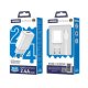 Jellico EU01 2.4A 12W 1xUSB Wall Charger+Cable USB-C White