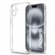 IPhone 16 Silicone Case Full Camera Protection Transperant