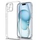 IPhone 15 Silicone Case Full Camera Protection Transperant