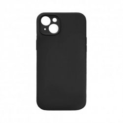 IPhone 15 Silicone Case Full Camera Protection Black