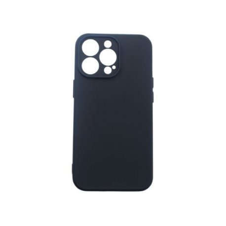 IPhone 14 Pro Silicone Case Full Camera Protection Black