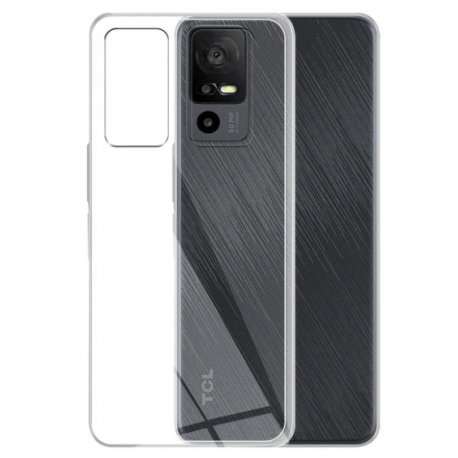 TCL 40R Silicone Case Black