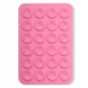 MBaccess Silicone Suction Cup Back Sticker Pink