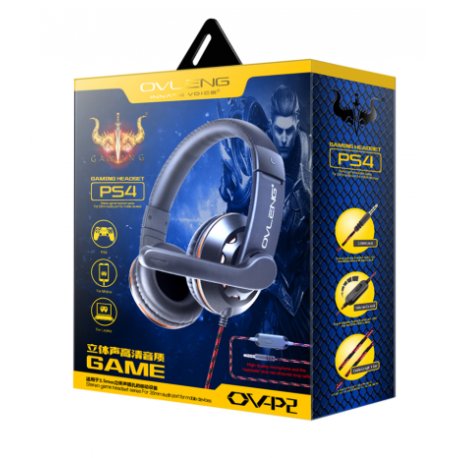 MBaccess OV-P2 Stereo Gaming Headset Black