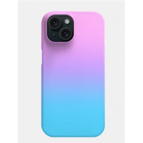 IPhone 15 Silicone Safety Edges Case Multi Color Blue