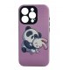 IPhone 15 Pro Panda Case Full Camera Protection Purple