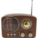 Meier M-1160BT Mini Portable Retro Radio FM/AM/SW Receiver Vintage Bluetooth Speaker