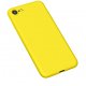 IPhone 16e Silicone Case Full Camera Protection Yellow