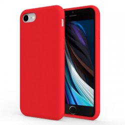 IPhone 16e Silky And Soft Touch Silicone Cover Red