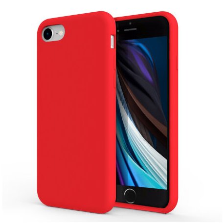 IPhone 16e Silky And Soft Touch Silicone Cover Red