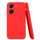 Xiaomi Poco X7 Pro 5G Silicone Case Full Camera Protection Red