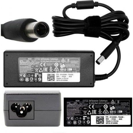 Dell Laptop Charger 19.5V 4.62A 7.4*5.0mm 90 Watt