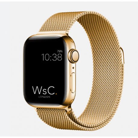 Apple Watch Milanese Loop Strap 44/45/49MM Gold