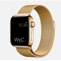 Apple Watch Milanese Loop Strap 44/45/49MM Gold