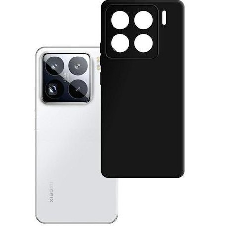 Xiaomi 15 Silicone Case Full Camera Protection Black