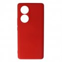 TCL 50 5G/50 XE Silicone Case Full Camera Protection Red