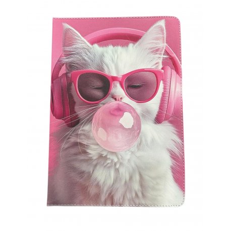 MBaccess Universal Tablet Case 10" Pink Cat