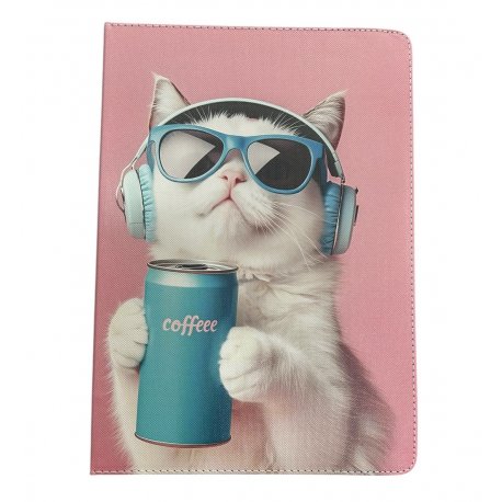 MBaccess Universal Tablet Case 10" Musical Cat