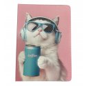 MBaccess Universal Tablet Case 10" Musical Cat
