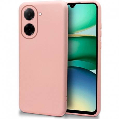 Xiaomi Redmi A5 Silicone Case Full Camera Protection Pink