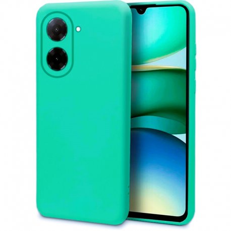 Xiaomi Redmi A5 Silicone Case Full Camera Protection Mint