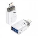 XO NB256A Adapter Lightning Male To USB Female OTG
