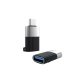 XO NB149-F Adapter Type-c Male To USB Female OTG Black