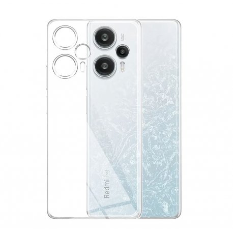 Xiaomi Poco F5 5G Silicone Case Full Camera Protection Transperant