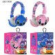 MBaccess AH-906 Stitch Wireless Headset With Microphone Blue