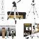 MBaccess Tripod 330A Universal 360° Tripod For Phone And Camera With Telescopic Adjustment And Bag