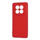 Xiaomi Redmi Note 14 Pro 4G Global Silky And Soft Touch Silicone Cover Red