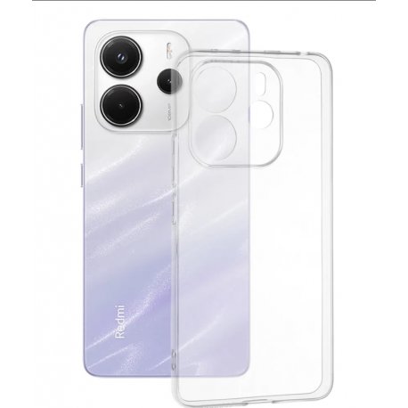 Xiaomi Redmi Note 14 4G Silicone Case Full Camera Protection Transperant