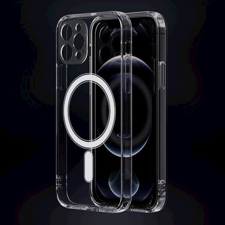 IPhone 14 Pro Max Silicone Case With MagSafe Transperant