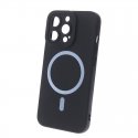 IPhone 15 Pro Max Silicone Case Full Camera Protection With MagSafe Black