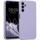 Samsung Galaxy A17 Silicone Case Full Camera Protection Purple