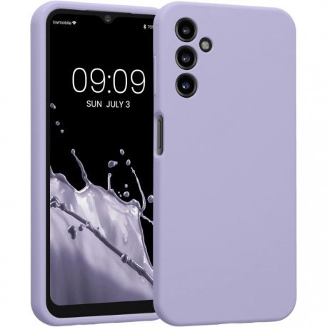 Samsung Galaxy A17 Silicone Case Full Camera Protection Purple
