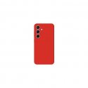 Samsung Galaxy A17 Silicone Case Full Camera Protection Red