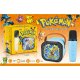 MBaccess WY-901 Karaoke Speaker Kits With Colorful Lights Pokemon