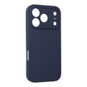 IPhone 17 Pro Max Silky And Soft Touch Silicone Cover Blue