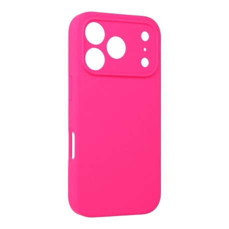 IPhone 17 Pro Max Silky And Soft Touch Silicone Cover Hot Pink