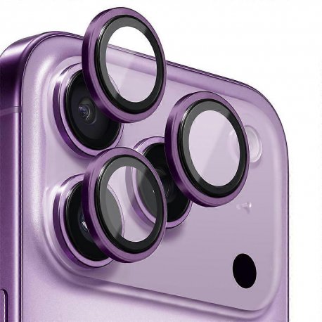 IPhone 17 Pro/17 Pro Max Ring Camera Protective Tempered Glass Purple
