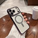 IPhone 17 Pro Glitter Case Full Camera Protection With MagSafe Black