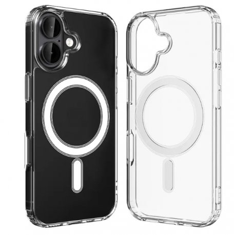 IPhone 17 Silicone Case With MagSafe Transperant